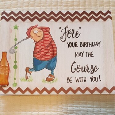 Fore Your Birthday May the Course Be With You