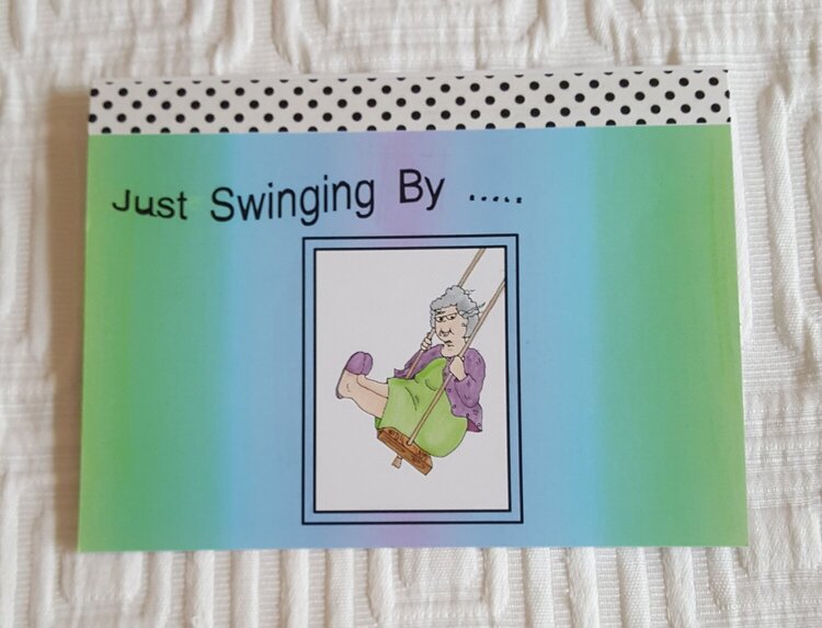Swinging By to Say Get Well Soon Card