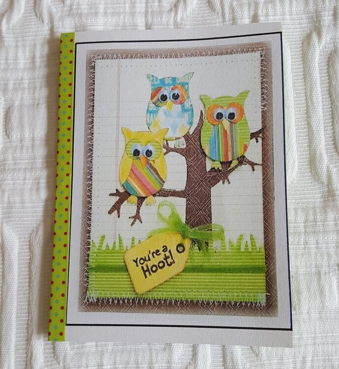 You&#039;re a Hoot Thank You Note Card