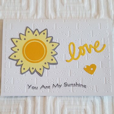 Valentine Sun Love Card