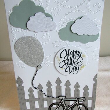 Happy Father&#039;s Day Bicycle Card
