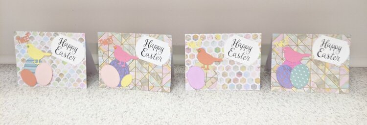 Happy Easter Bird &amp; Easter Egg Card