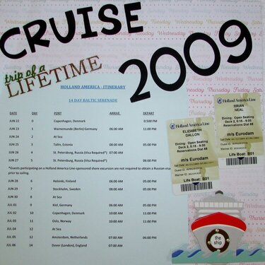 2009 Baltic Cruise