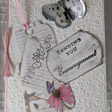 Thinking of You Embossed Card
