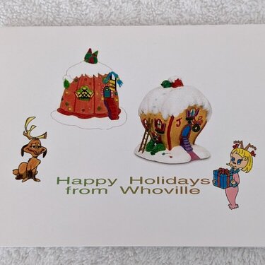 Happy Holidays Grinchmas 9 Note Cards