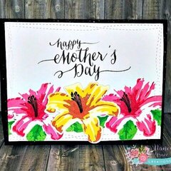 Mother's Day cards - Layered Lilies