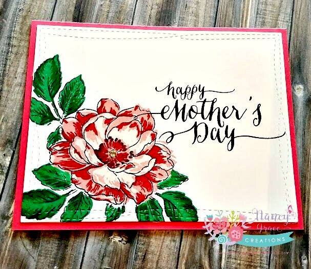 One Layer Card - Mother&#039;s Day