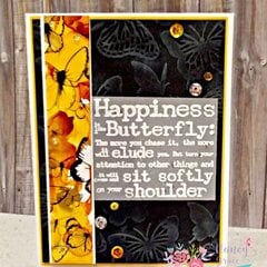 Beautiful butterfly encouragement