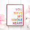 My heart card