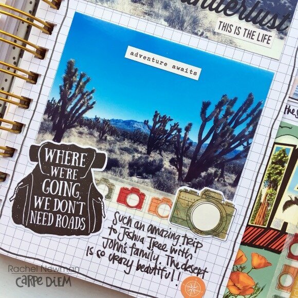 Travel Notes in My Memory Planner