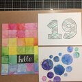 watercolor simple cards