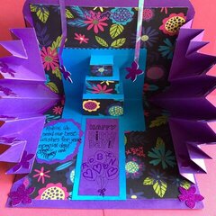 Explosion/Pop Up Birthday Card