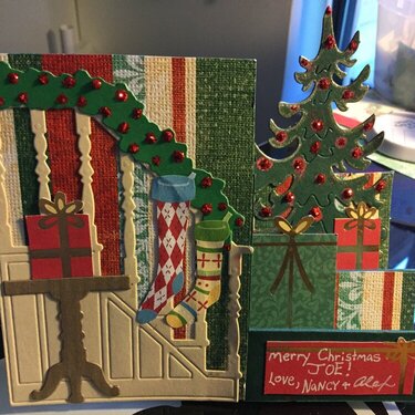 Die Machine Christmas Step Card