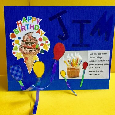 Twist and Pop Birthday Card