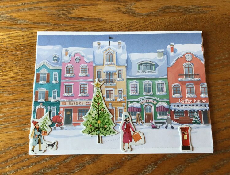 Another Christmas card for An My Customer
