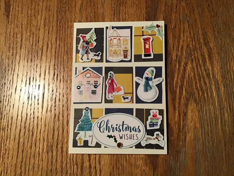 Another Christmas Card for my customer