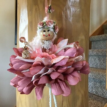 I created a Fairy Doll for my Granddaughter.