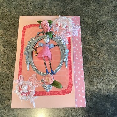 I created this Birthday Card for my Daughter Julie.