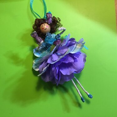 I created this Fairy Doll for Jess on her Birthday