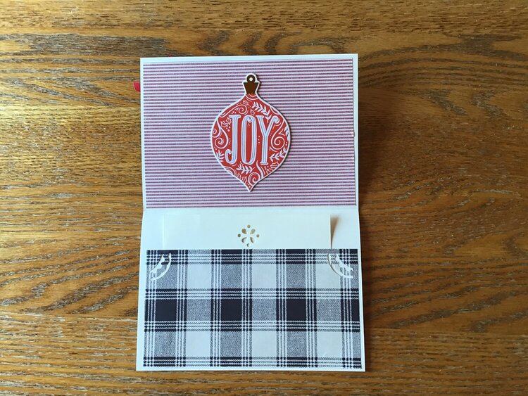 Plaid Christmas Card