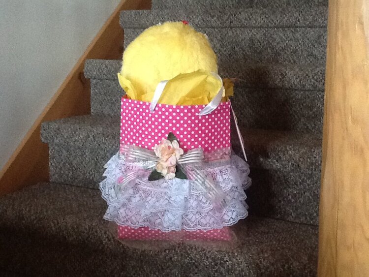 Back of my Easter Bag for Eliana