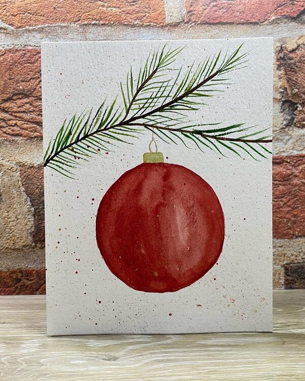 Watercolour Christmas Cards 