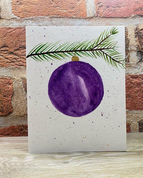 Watercolour Christmas Cards 