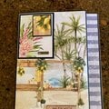 Tropical scrapbook folio album