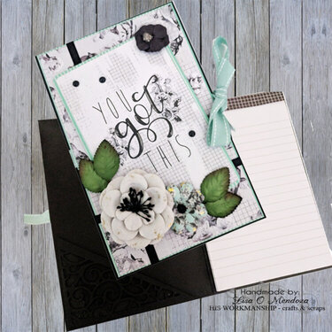 Prima Flirty Fleur Notepad