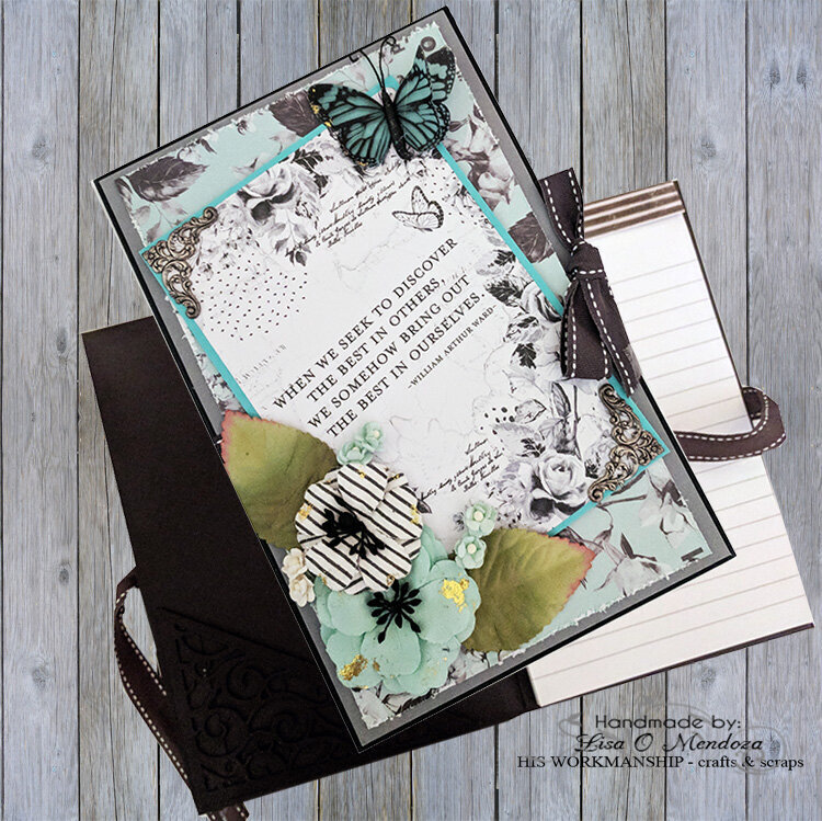 Prima Flirty Fleur Notepad