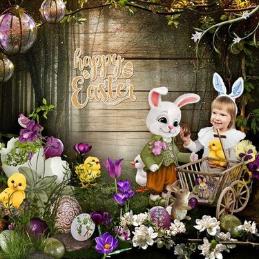 The world of the easter Bunny