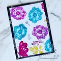 One Dimensional Layered Stamp Card