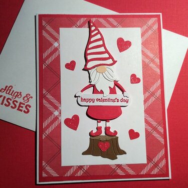 Dancin Gnome Valentine Card