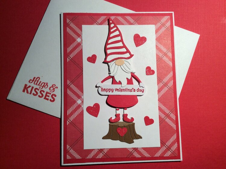 Dancin Gnome Valentine Card