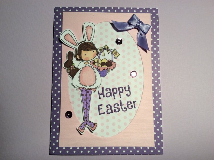 Girly Easter Card
