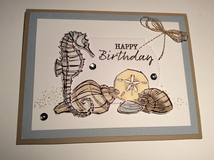 Seaside Notions birthday card