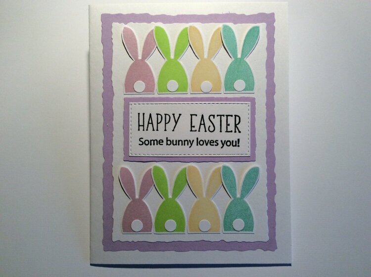 Oh Bunny Easter Card