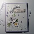 Paper Florist Wedding Card