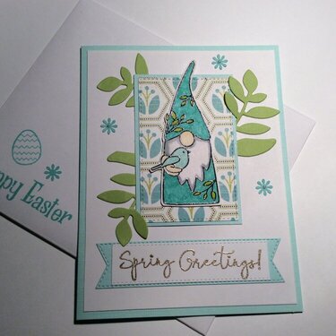 Gnome Easter Card
