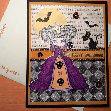 Halloween Oddball card