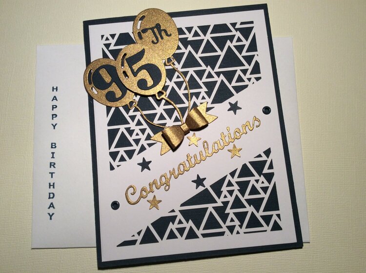 95th Birthday Card for man