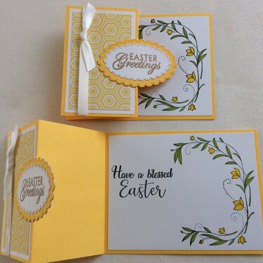 Fun fold Easter Card