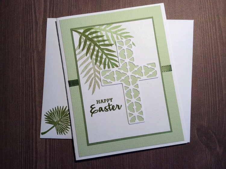 Palm Branch Easter Card