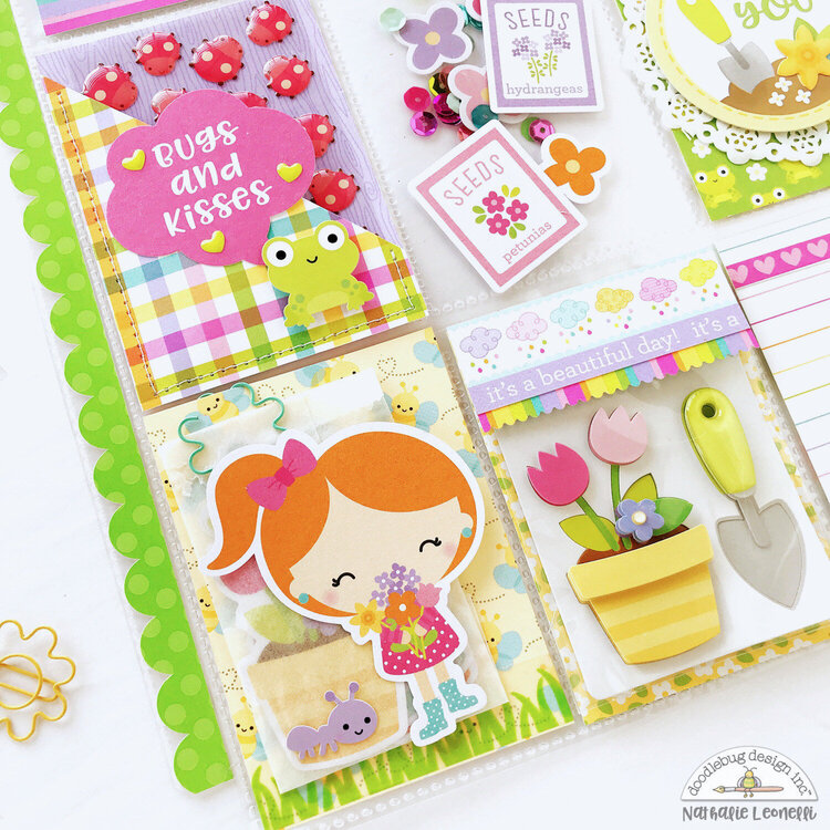 Doodlebug Simply Spring Pocket Letter