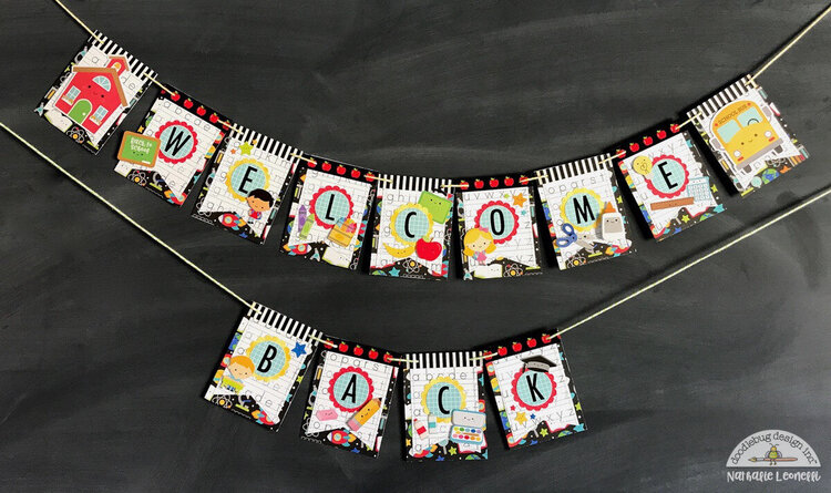 Back to School Banner with Doodlebug Design School Days