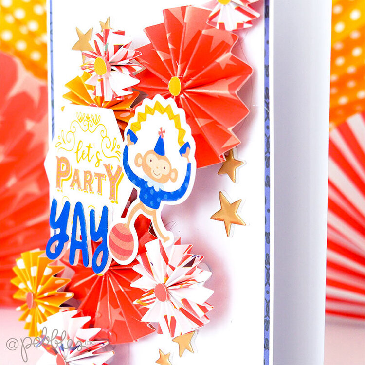 Cards with Big Top Dreams collection by Pebbles