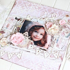 Mintay her Story Shabby Chic Layout