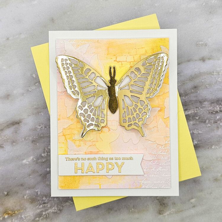 Butterfly Mixed Media Cards