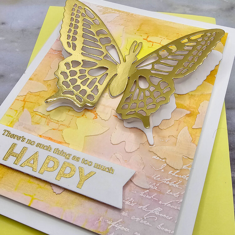 Butterfly Mixed Media Cards