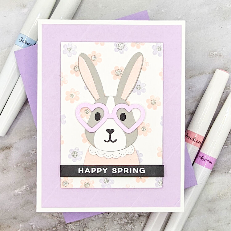 Happy Spring Bunny Card